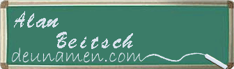 Alan Beitsch Visitenkarte